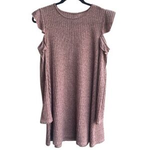EUC, size medium, Alya, Blush colored sweater‎ dress